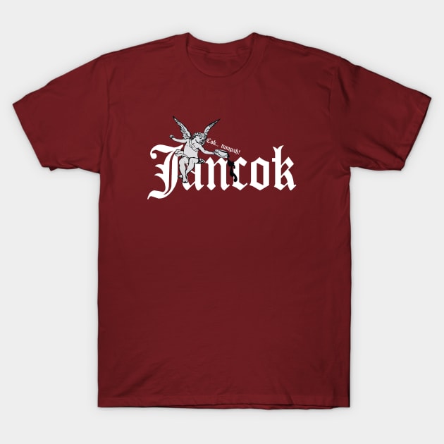 Old English "Jancok" T-Shirt by A -not so store- Store